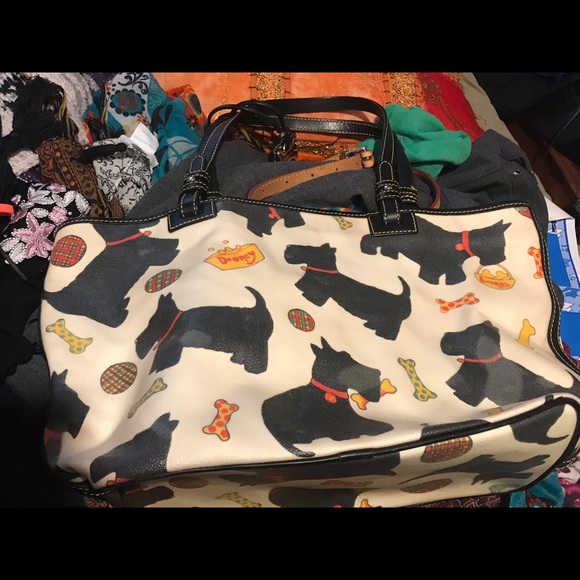 COPY - Dooney & Bourke preowned  Yorkie print - Picture 3 of 8